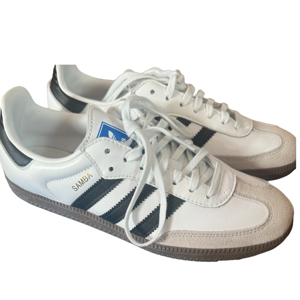 Adidas Samba black and white